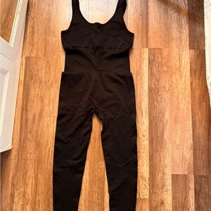 Black Sleeveless Jumpsuit